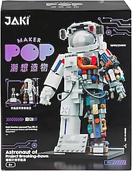 Jaki Maker Astronot JK9106 800 Parça Blok Oyuncak Fiyatları