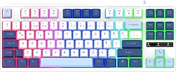 James Donkey JDK87 Beyaz TKL Membrane Switch Kablolu Oyuncu Klavyesi