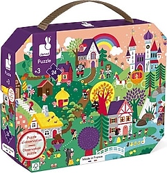 Janod 24 Parça Puzzle ve Bulmaca Masal