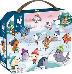 Janod Kar Partisi 36 Parça Çanta Puzzle