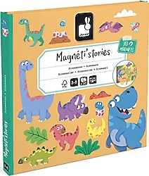 Janod Mıknatıslı Oyun Kitabı Dinozorlar
