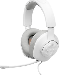 JBL Quantum 100M2 Beyaz Kablolu Kulak Üstü Oyuncu Kulaklığı