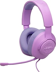 JBL Quantum 100M2 Mor Kablolu Kulak Üstü Oyuncu Kulaklığı