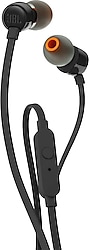 JBL T110 Siyah Kablolu Mikrofonlu Kulak İçi Kulaklık