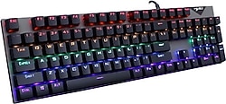 Jedel KL-138 Blue Switch Kablolu Mekanik Oyuncu Klavyesi