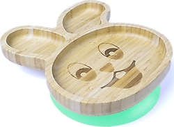 Jellyboon Bambu Tavşan Vakumlu Tabak