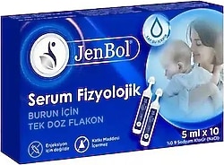 Jenbol 5 ml 10'lu Flakon Serum Fizyolojik