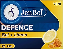 Jenbol Defence Bal ve Limon 12'li Pastil