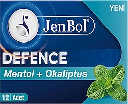 Jenbol Defence Mentol ve Okaliptus 12'li Pastil