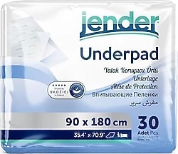 Jender 90cm x 180cm 30'lu Yatak Koruyucu Örtü