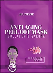 Jeunesse Anti-Aging Peel Off Kolajen & Sakura 15 gr Yüz Maskesi