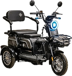 JGR Motor Elegance 2000 W 3 Tekerlekli Elektrikli Motosiklet