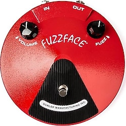 Jim Dunlop JDF2 Fuzz Face Distortion Pedalı