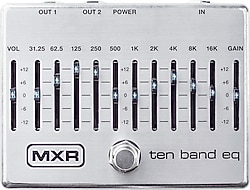 MXR M108 S 10 Band EQ Pedalı