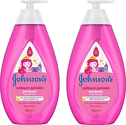 Johnson's Baby Işıldayan Parlaklık Bebek Şampuanı 750 ml 2 Adet