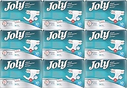 Joly Belbantlı Orta Boy M 30'lu 9 Adet Hasta Bezi