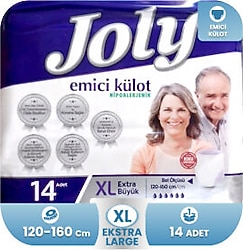 Joly Emici Külot Ekstra Büyük Boy XL 14'lü Hasta Bezi