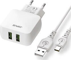 Jopus Dualm 2.4A Type-C Kablolu Ev Şarj Cihazı