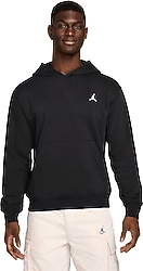Jordan Brooklyn Fleece Pullover FV7281-010 Kapüşonlu Siyah Erkek Sweatshirt