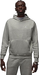 Jordan Brooklyn Fleece Pullover FV7281-050 Kapüşonlu Gri Erkek Sweatshirt