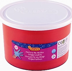 Jovi 500 ml Kavanoz Parmak Boyası Kırmızı