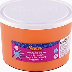 Jovi 500 ml Kavanoz Parmak Boyası Turuncu