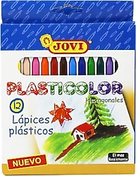 Jovi Plasticolor 12 Renk Pastel Boya