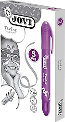 Jovi Twist Stick 5'li Yüz Boyama Seti Mor