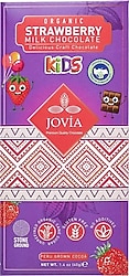 Jovia Organik Kids Çilekli Sütlü Çikolata 40 gr