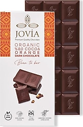 Jovia Organik Portakallı %80 Bitter Çikolata 85 gr