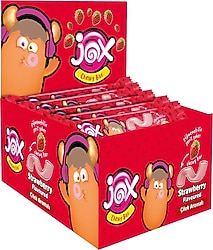 Jox Çilek Aromalı Şerit Şekerleme 60x7 gr