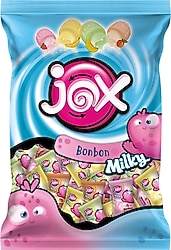 Jox Meyve ve Süt Aroma Dolgulu Bonbon Şekerleme 200x5 gr