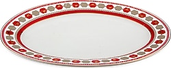 Jumbo Hollie Yılbaşı Büyük Kayık Tabak 25 cm