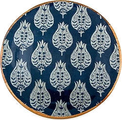Jumbo Holza Yuvarlak Tepsi 30x30 cm