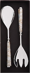Jumbo Pearl 2 Parça Salata Servis Seti
