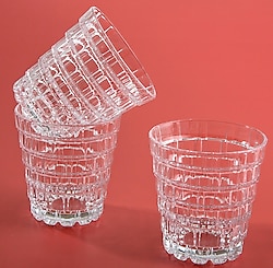 RCR Stack 320 ml 6'lı Su Bardağı