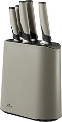 Jumbo Smart Grey 5 Parça Standlı Bıçak Seti