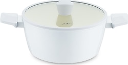 Jumbo Swiss Crystal Light Grey 24 cm Derin Tencere