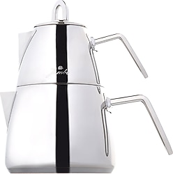 Jumbo Teos Metal Saplı Çaydanlık