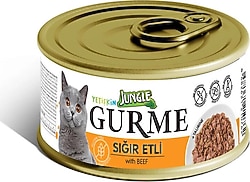 Jungle Gurme Sığır Etli 85 gr Yetişkin Konserve Kedi Maması