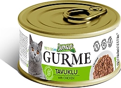 Jungle Gurme Tavuklu 85 gr Yetişkin Konserve Kedi Maması