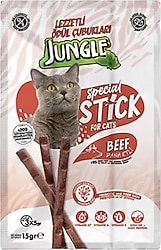 Jungle Dana Etli 3x5 gr Sticks Kedi Ödül Maması