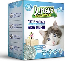 Jungle Aktif Karbon Marsilya Sabunu Kokulu 6 lt Kedi Kumu