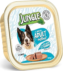 Jungle Pate Somonlu 100 gr Yetişkin Köpek Yaş Maması