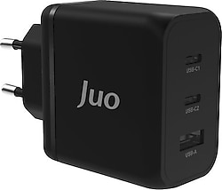 Juo G652C1A-B Siyah 65 W Hızlı Şarj Adaptörü
