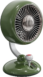 Juo Retro Q3 Yeşil Şarjlı Masaüstü Vantilatör