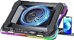 Juo Yeti RGB Fanlı USB 2.0 14"-19" Laptop Soğutucu