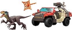 Jurassic World Fırlatma ve Savaş Aracı Figürlü Oyun Seti JGB59
