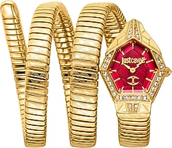 Just Cavalli Mesmerizing JC1L304M0035 Altın-Kırmızı Kadın Kol Saati