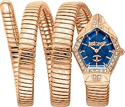 Just Cavalli Mesmerizing JC1L304M0045 Rose Gold-Mavi Kadın Kol Saati